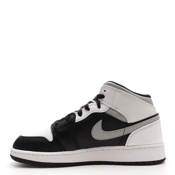 Nike Air Jordan 1 White Shadow Mid Sneakers GS Size 7Y 554725-073 Womens 8.5